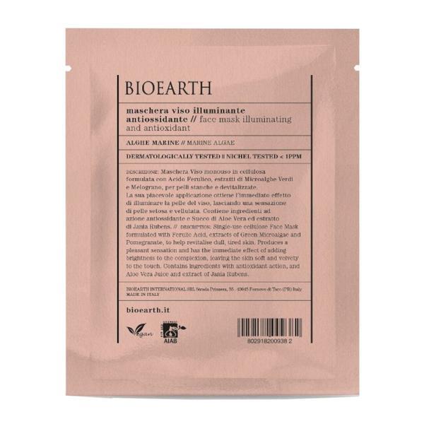 Masca ten iluminatoare antioxidanta cu alge - Bioearth