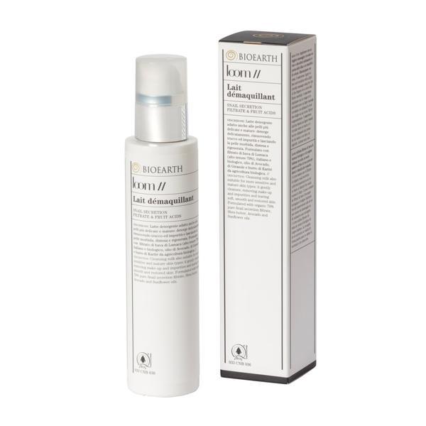 Lapte demachiant cu extract de melc, 200ml - Loom Bioearth