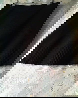 fusta neagra tricot , Promod
