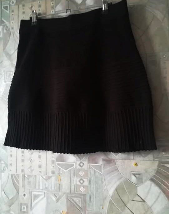 fusta neagra tricot , Promod