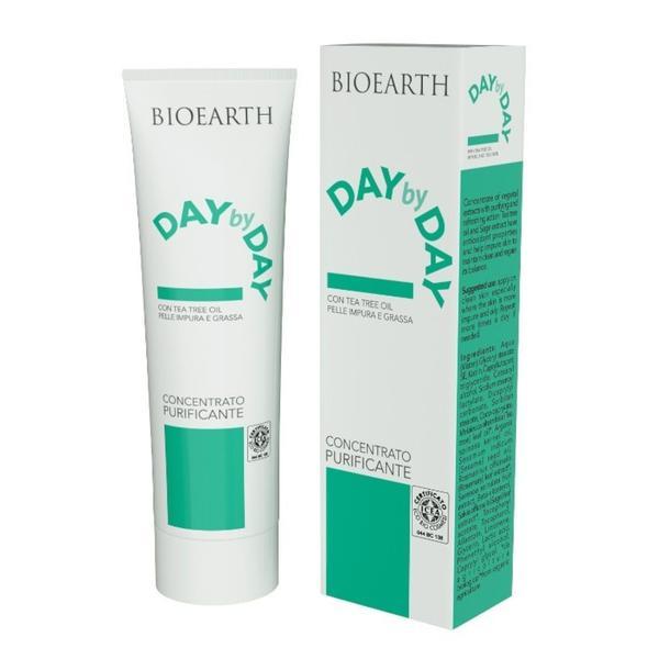 Gel concentrat pentru ten impur si gras Day by Day Bioearth