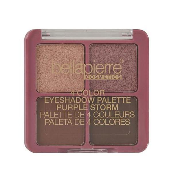 Paleta de 4 farduri Bellapierre, Purple Storm
