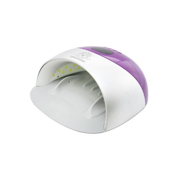 Lampa LED/UV profesionala G8 pentru manichiura, Global Fashion, ecran digital, timer, culoare Mov