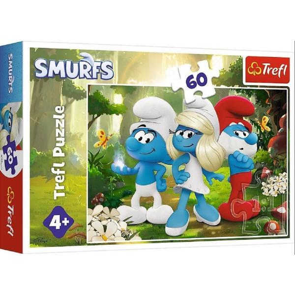 Puzzle 60. Padurea fermecata de Strumfi