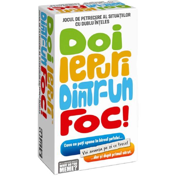 Joc pentru adulti: Doi iepuri dintr-un foc