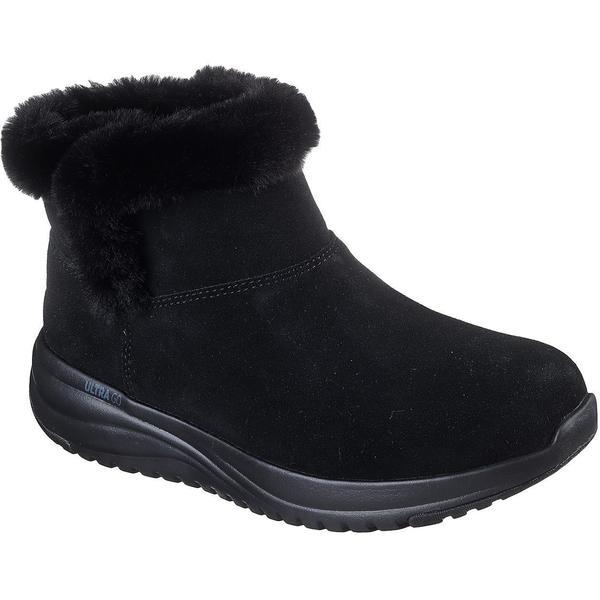 Ghete femei Skechers On-the-go Stellar - Cozy Step 144775-BBK, 37, Negru