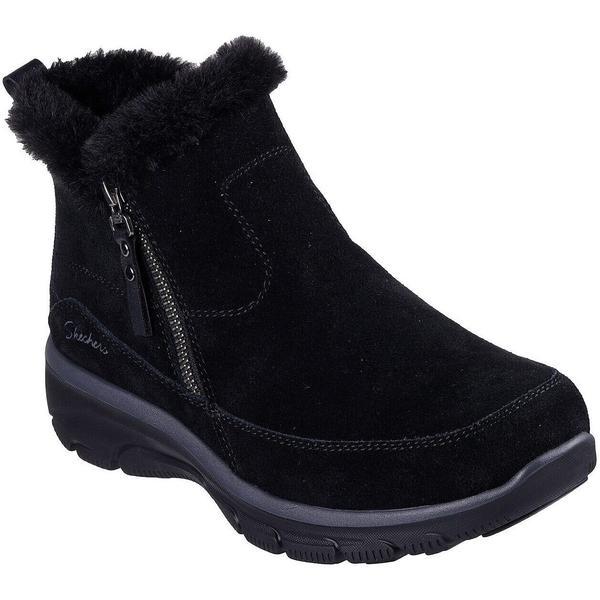 Ghete femei Skechers Easy Going - Cool Zip 167862-BLK, 40, Negru