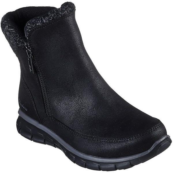 Ghete femei Skechers Synergy - Lovely Collab 167941-BBK, 38, Negru