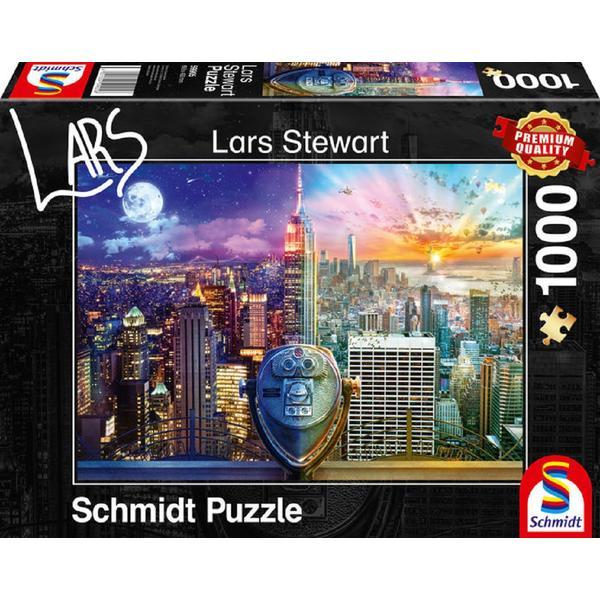 Puzzle 1000. Night and day New York