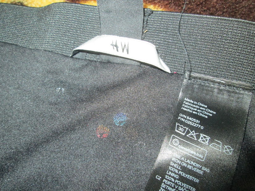 fusta cu paiete colorate H&M S