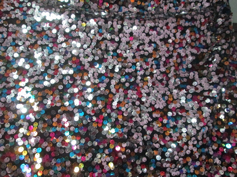 fusta cu paiete colorate H&M S