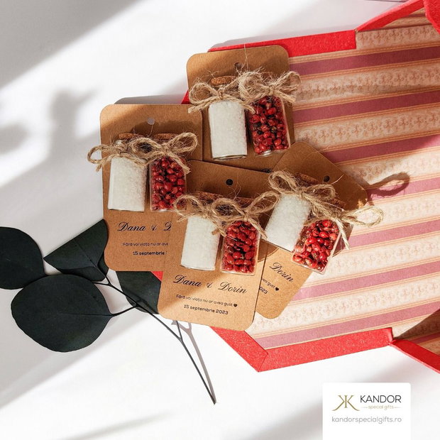 Mărturii sare şi piper, Kandor Special Gifts, handmade