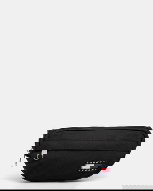 Tommy Jeans borsetă culoarea negru, AM0AM13701