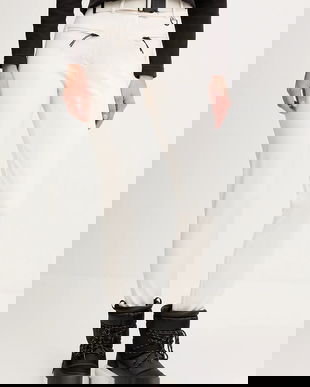 BOSS pantaloni culoarea bej, 50544377