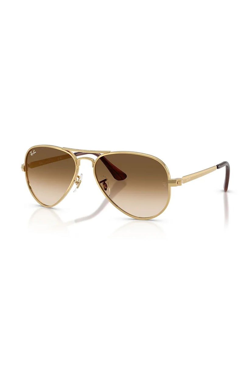 Ray-Ban ochelari de soare culoarea auriu, 0RB3925