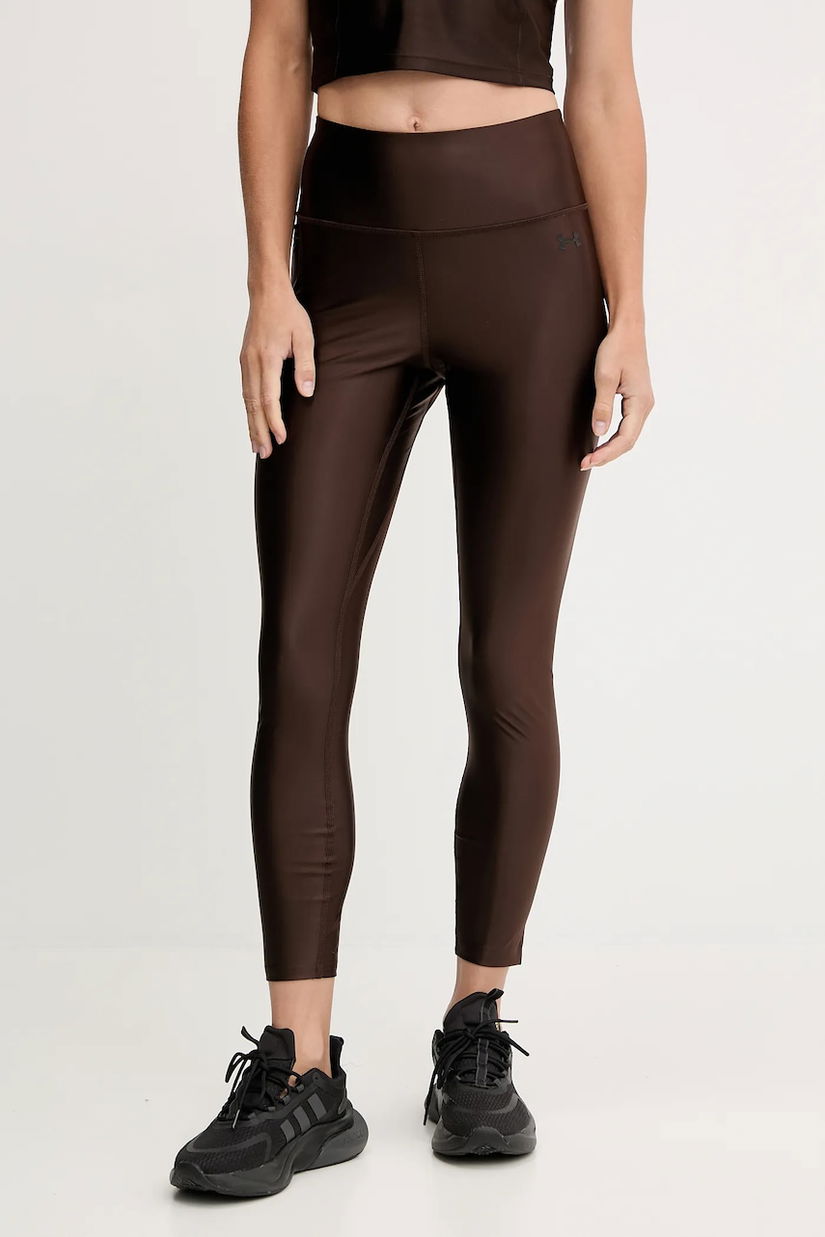 Under Armour leggins de antrenament Motion culoarea maro, uni, 6007094