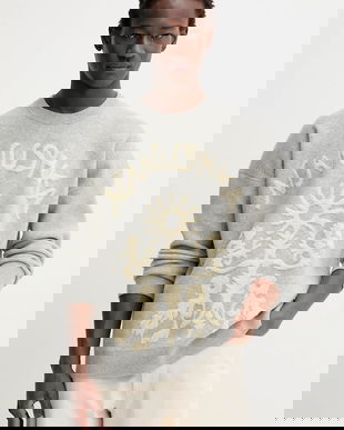 Nanushka pulover din amestec de lână culoarea gri, NU25PFSW13291