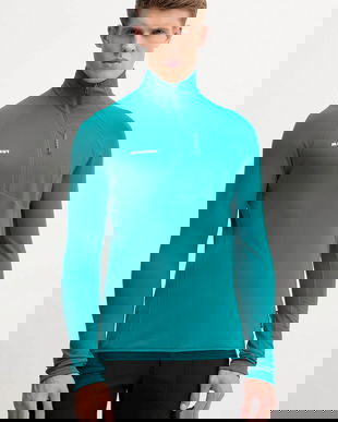 Mammut hanorac Aenergy Light culoarea verde, modelator, 1014-05521