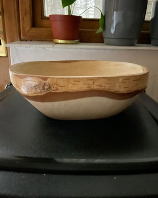 Bol Lemn Natural Handmade