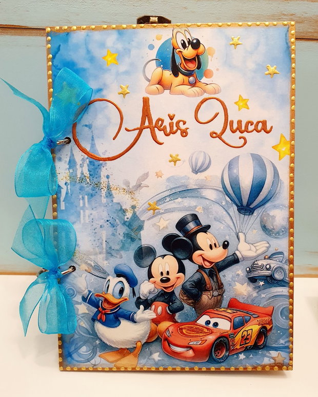 Set personalizat pentru taierea motului / 1 an, Mickey, Cars, Disney