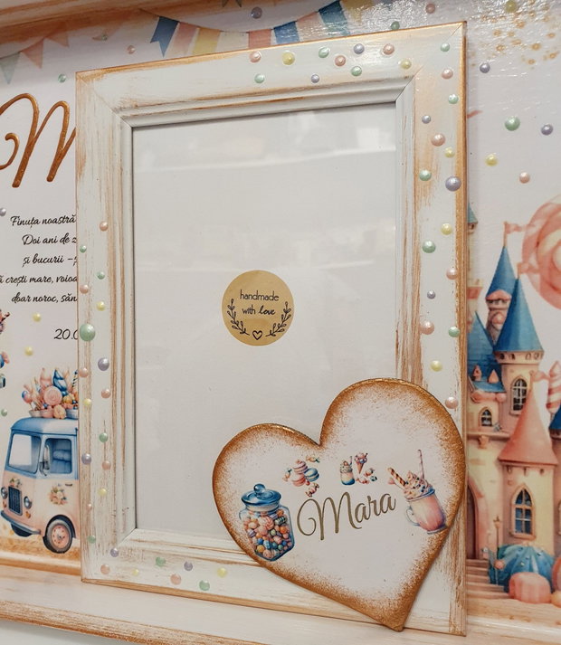 Set personalizat pentru taierea motului / 1 an, Dulciuri