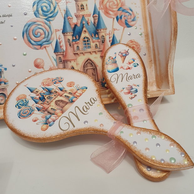 Set personalizat pentru taierea motului / 1 an, Dulciuri