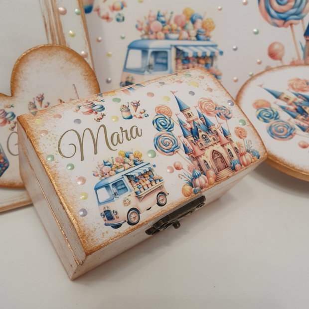 Set personalizat pentru taierea motului / 1 an, Dulciuri