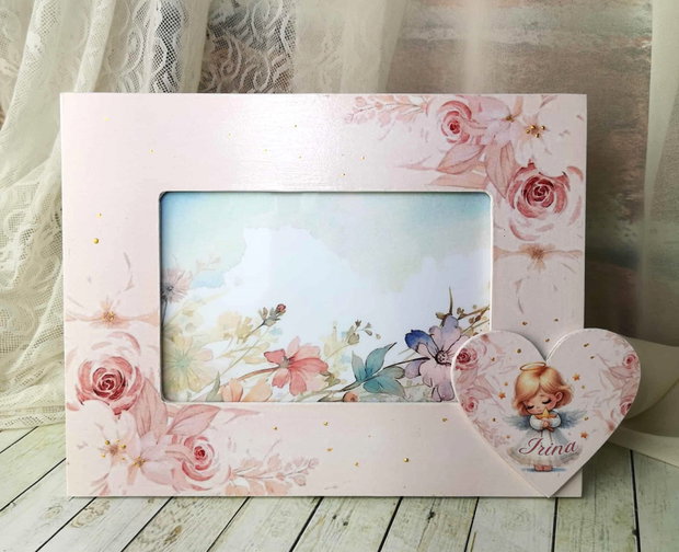 Set personalizat pentru taierea motului / 1 an - tema ingeras