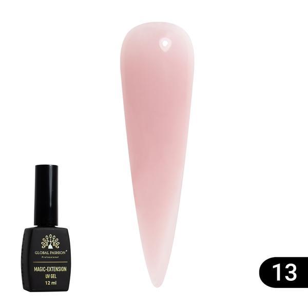Gel de constructie unghii Global Fashion Magic-Extension 12 ml, 13