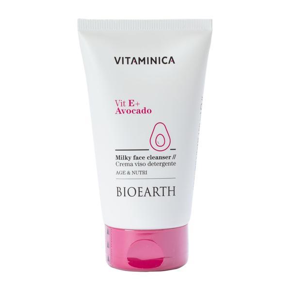 Lapte demachiant cu vitamina E si avocado, 150ml - Vitaminica Bioearth