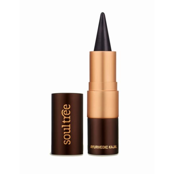 Creion dermatograf Kajal Ayurvedic Pure Black Soultree