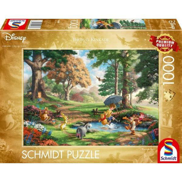 Puzzle 1000. Winnie The Pooh. Thomas Kinkade