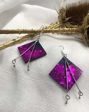Cercei handmade  pentru ocazii speciale 00980