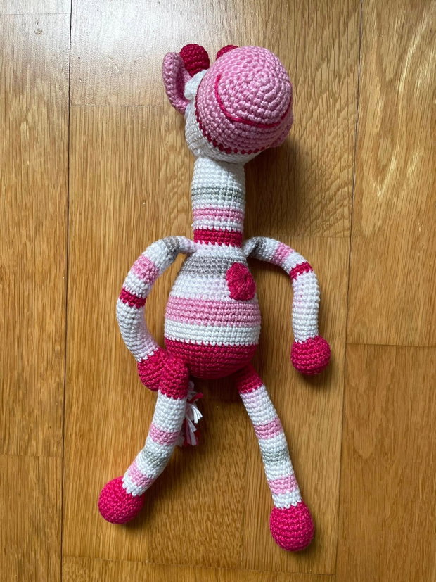 Amigurumi, zebra Zurli, jucarie crosetata