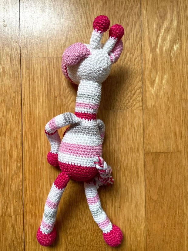 Amigurumi, zebra Zurli, jucarie crosetata