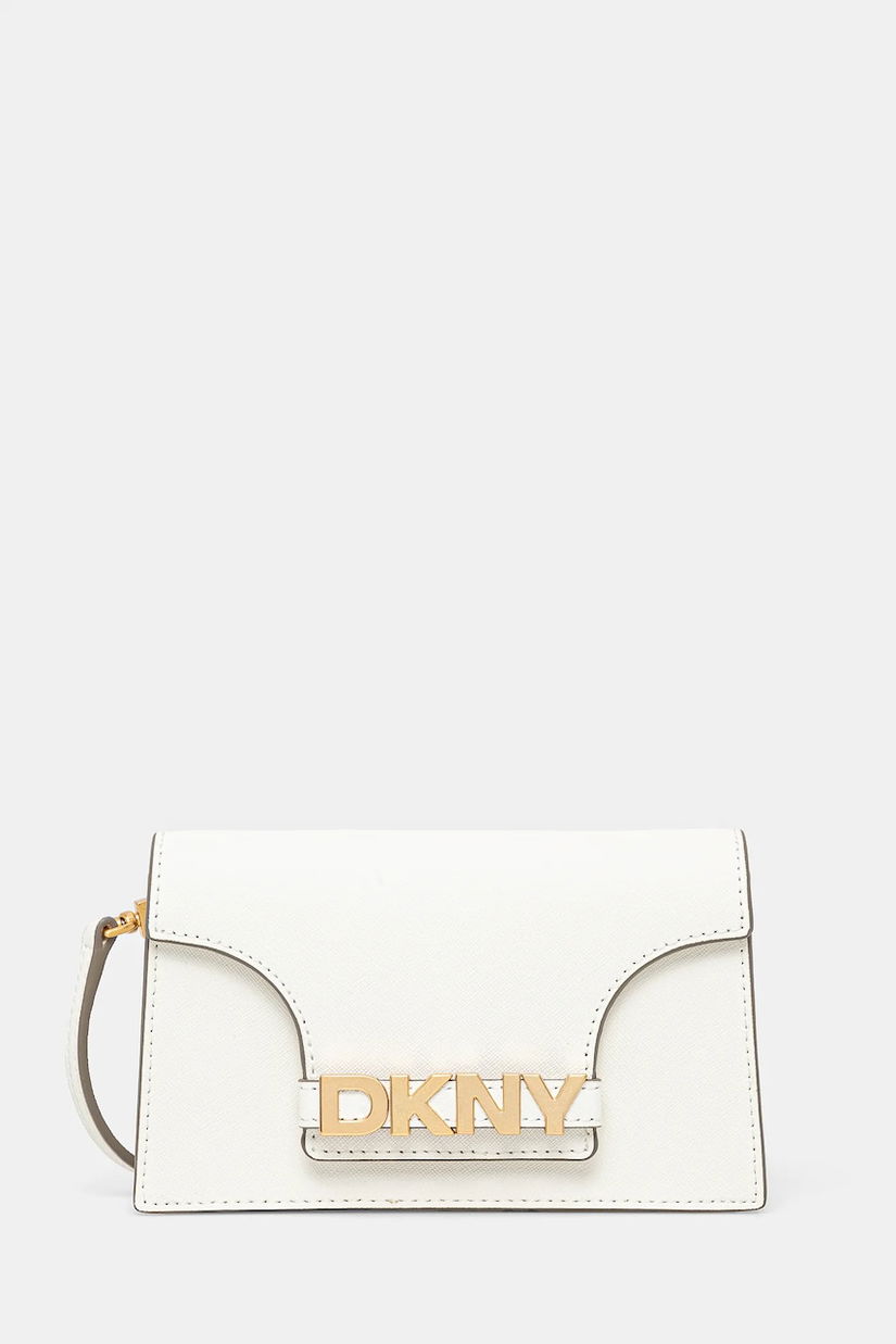 Dkny poseta de piele culoarea bej, R435OG58