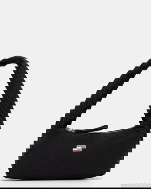 Tommy Jeans poșetă culoarea negru, AW0AW17886