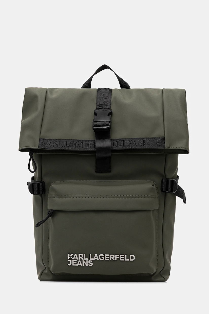 Karl Lagerfeld Jeans rucsac culoarea negru, mare, uni, A3M30246