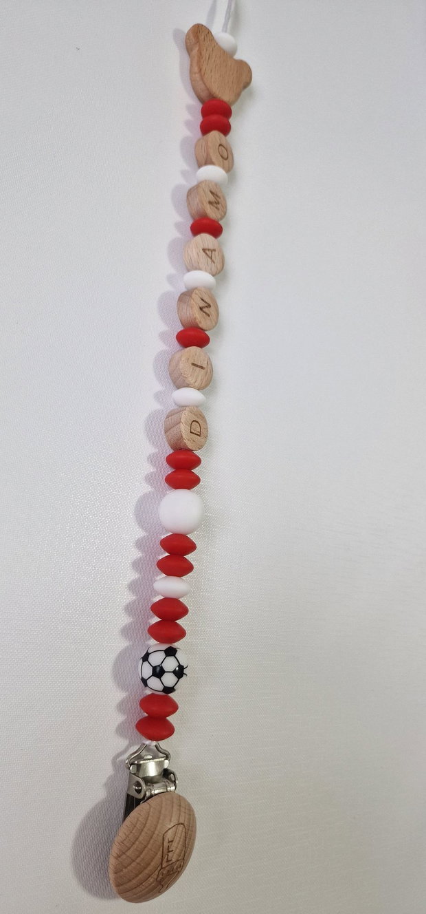 Lanț suzetă handmade ChupeteLuv, silicon alimentar, personalizat, bebeluși 0+