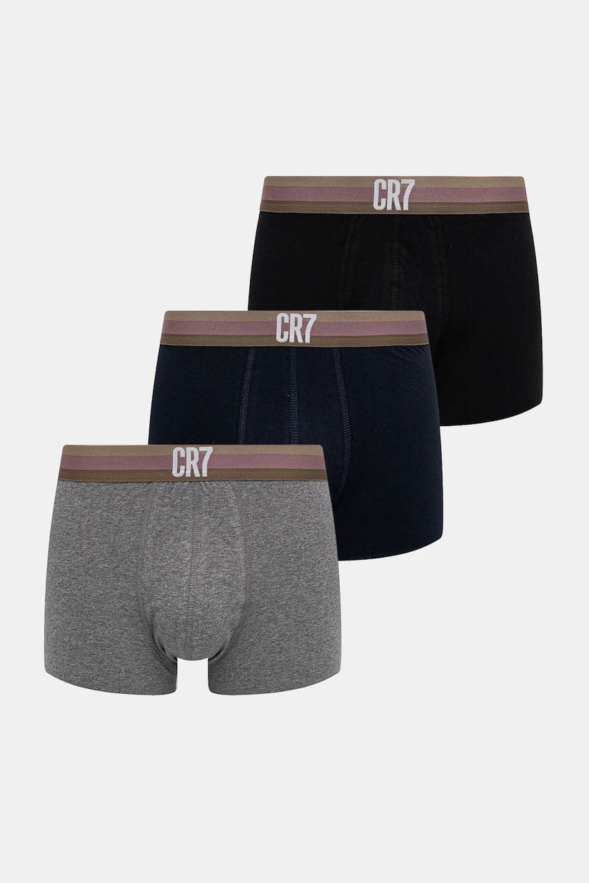 CR7 Cristiano Ronaldo boxeri 3-pack barbati, culoarea roz, 8100-49-711