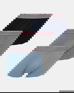 CR7 Cristiano Ronaldo boxeri 3-pack culoarea gri, 8100-49-710
