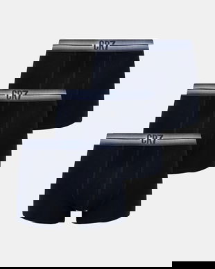 CR7 Cristiano Ronaldo boxeri 3-pack bărbați, culoarea bleumarin, 8100-4900-2762