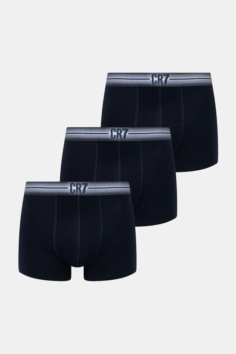 CR7 Cristiano Ronaldo boxeri 3-pack bărbați, culoarea bleumarin, 8100-4900-2762