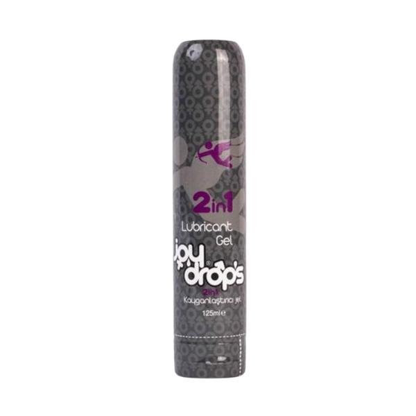 Lubrifiant si gel de masaj Joy Drops 2 in 1 Sensual, 125 ml