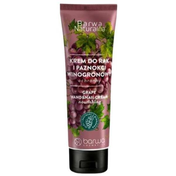 Crema de maini si unghii cu struguri Barwa Cosmetics, 100 ml
