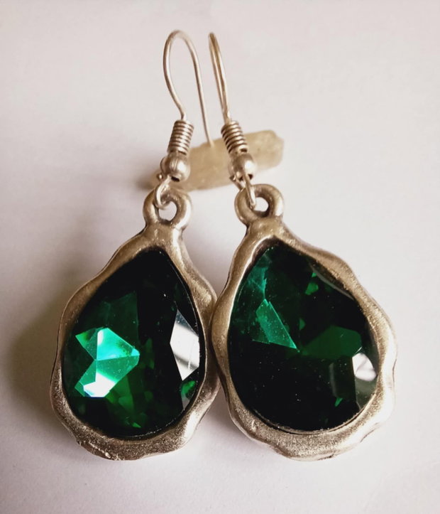 Green - Cristale Bohemia - zamac