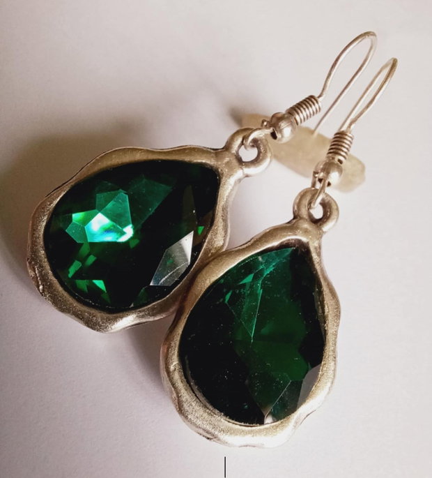 Green - Cristale Bohemia - zamac