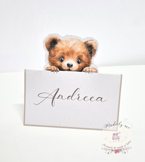 Place card ursulet