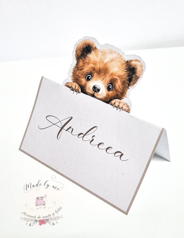 Place card ursulet