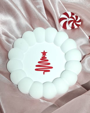 Decor tavita ceramica cu bradut